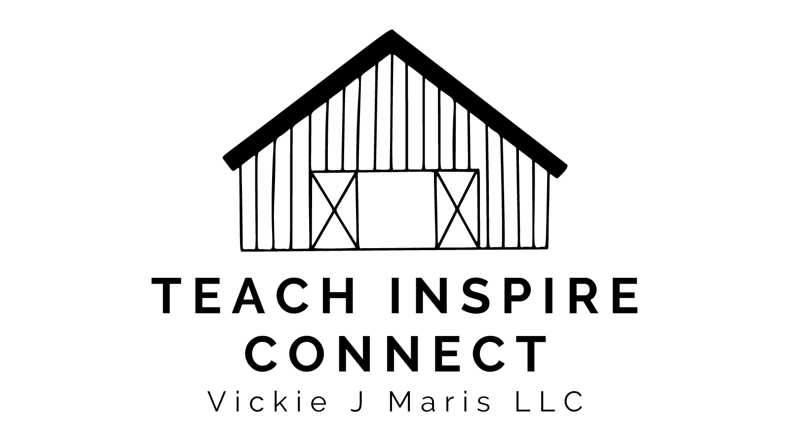 Logo for Teach Inspire Connect, Founder Vickie J Maris