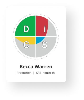 Becca Warren Disc Card