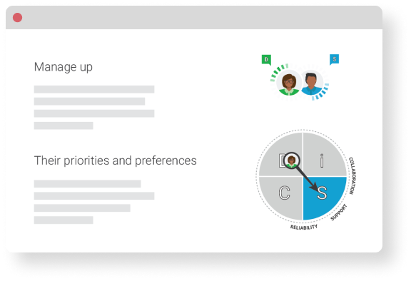 Everything DiSC on Catalyst sample D style management profile on how to manage someone with an S style.