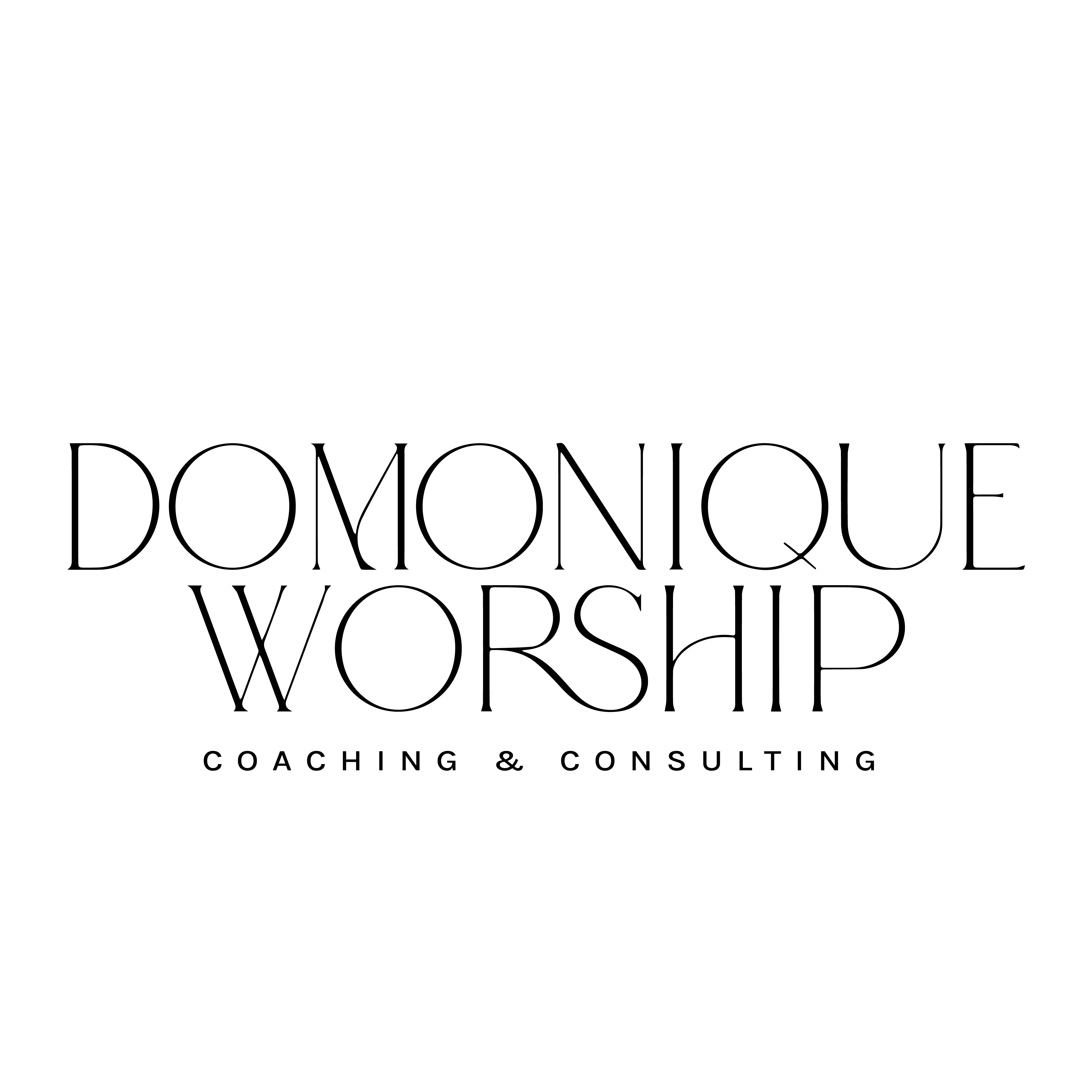Domonique Worship Coaching & Consulting Logo